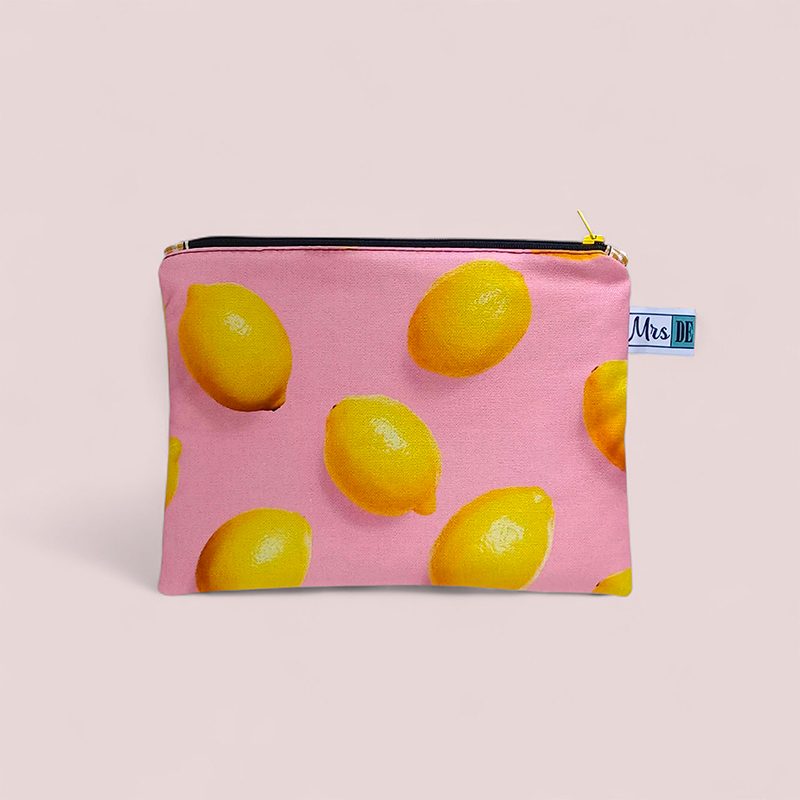 Plat Etui Katoen Lemon