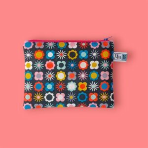 Plat Etui Katoen Bloemen