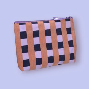 Toilettas Katoen Weave Lila