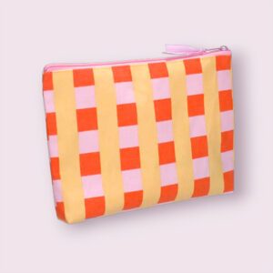 Toilettas Katoen Weave Oranje