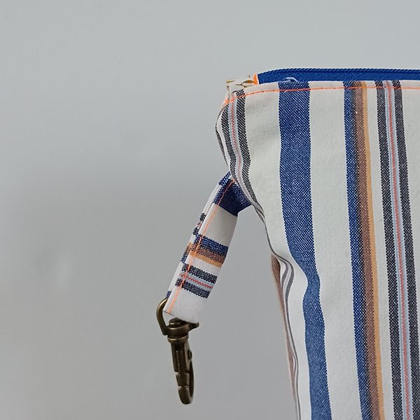 Toilettas Katoen Streepgordijn ring