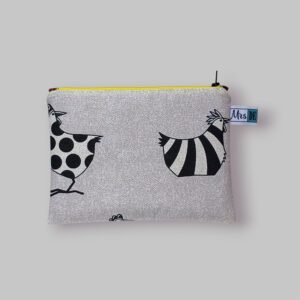 Plat Etui Geplastificeerd Katoen Kip