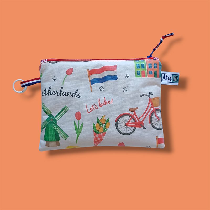 Plat Etui Recycled Geplastificeerd Katoen Nederland
