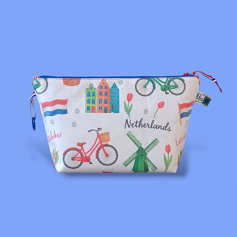 Toilettas Recycled Geplastificeerd Katoen Nederland