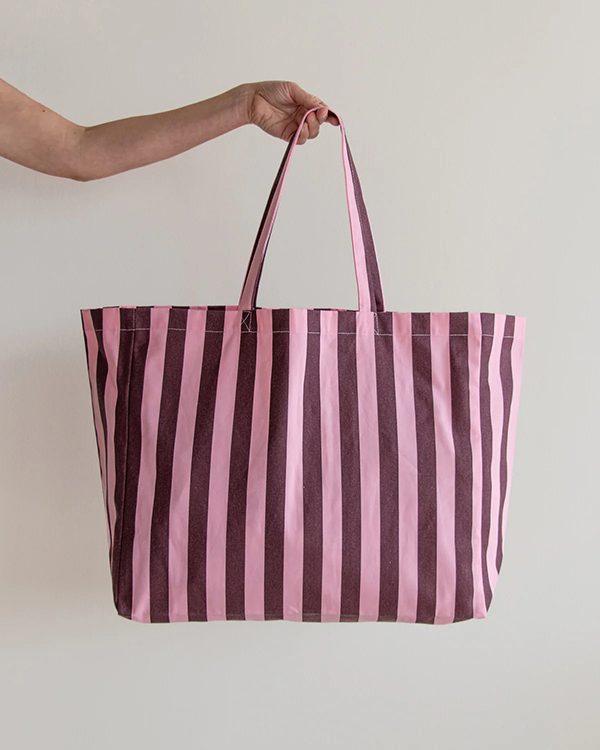canvas beachbag XL